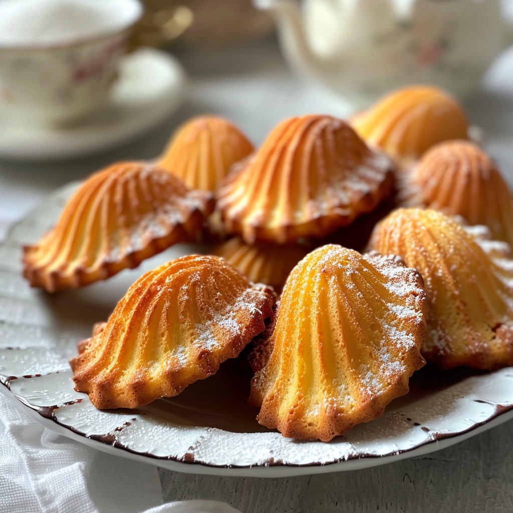 Madeleines à la Vanille