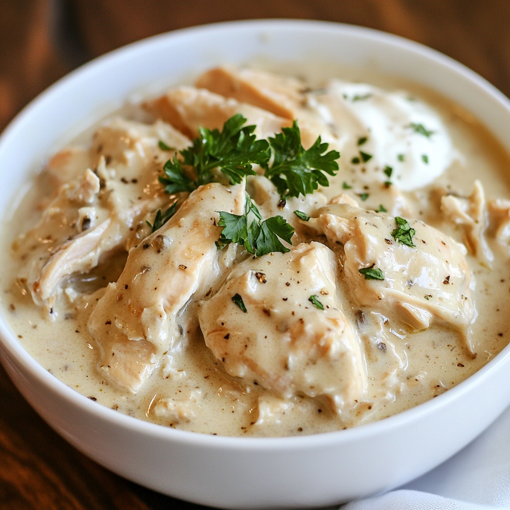 Poulet Crémeux
